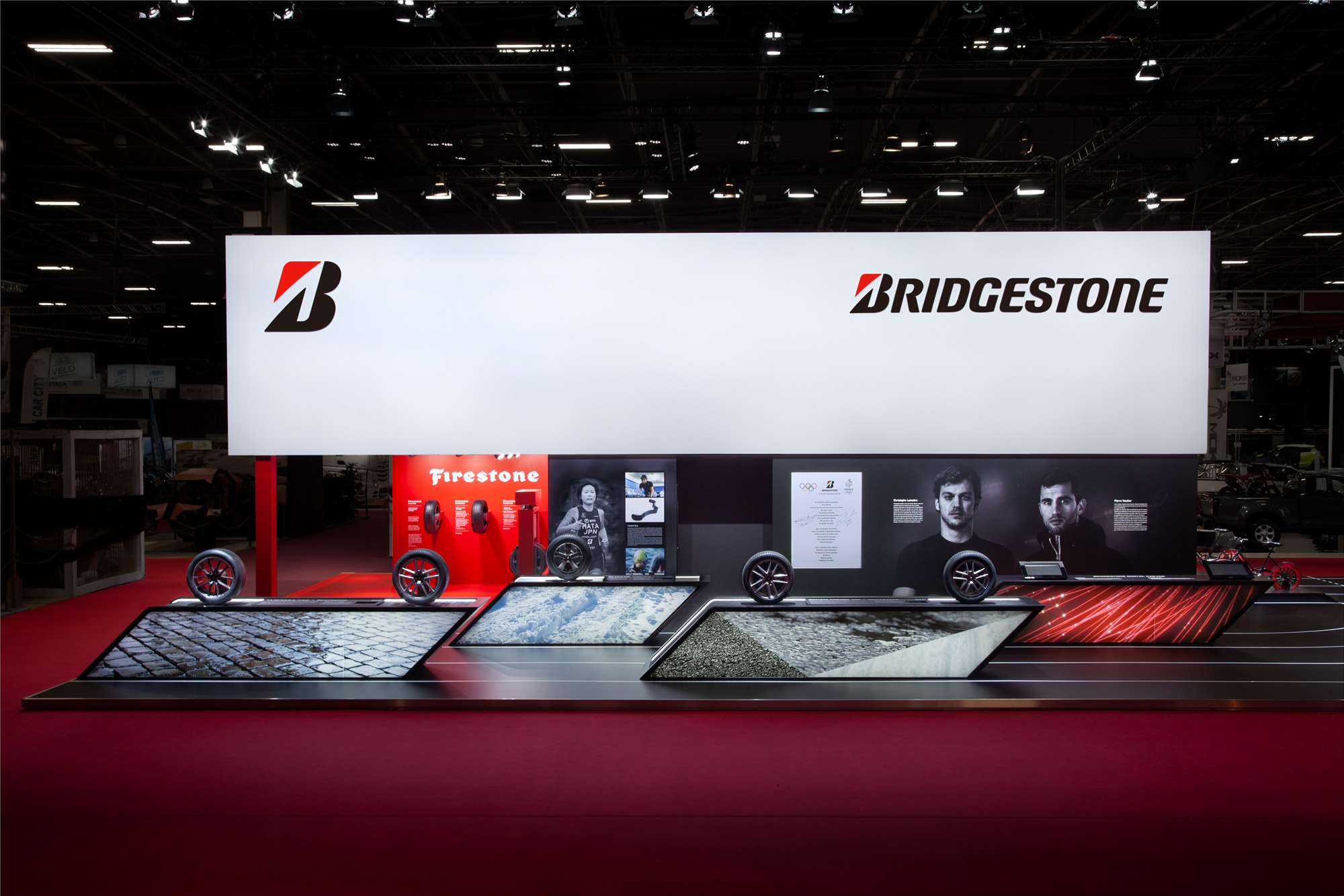 Bridgestone展臺設計